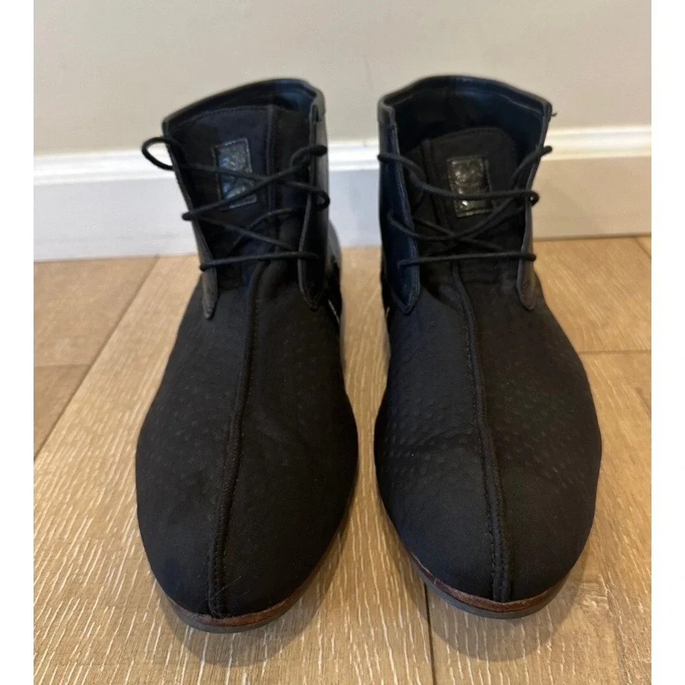 RARE Adidas x Yohji Yamamoto Y3 Desert Boot Sz 13‎ Leather AdiPRENE Black G45536